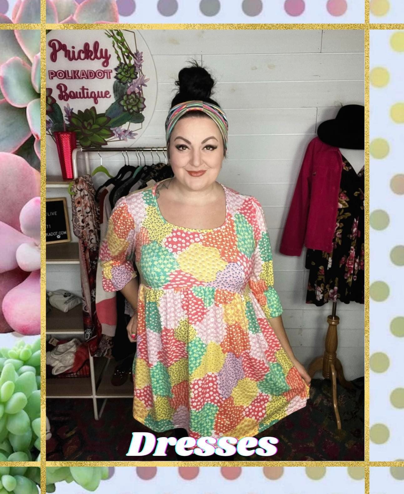 Dresses Prickly Polkadot Boutique