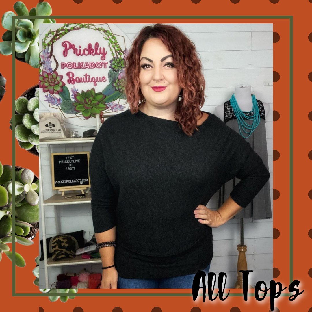 All Tops Prickly Polkadot Boutique