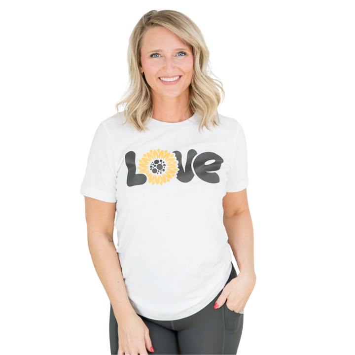 Love Sunflower Tee