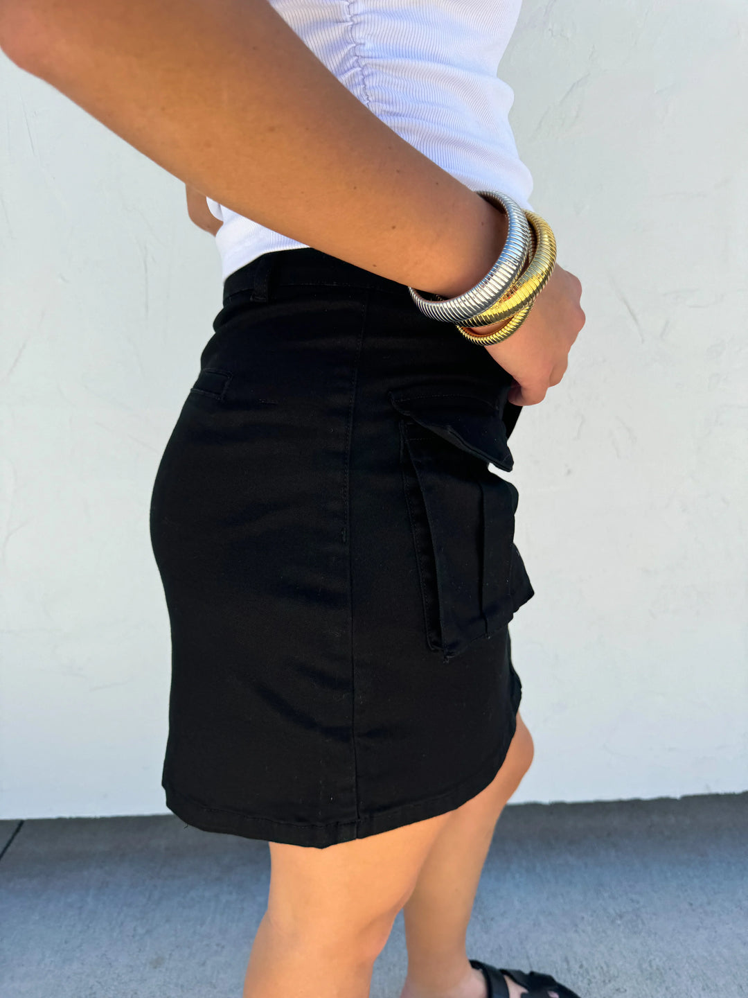 PREORDER: Carly Cargo Skirt in Assorted Colors