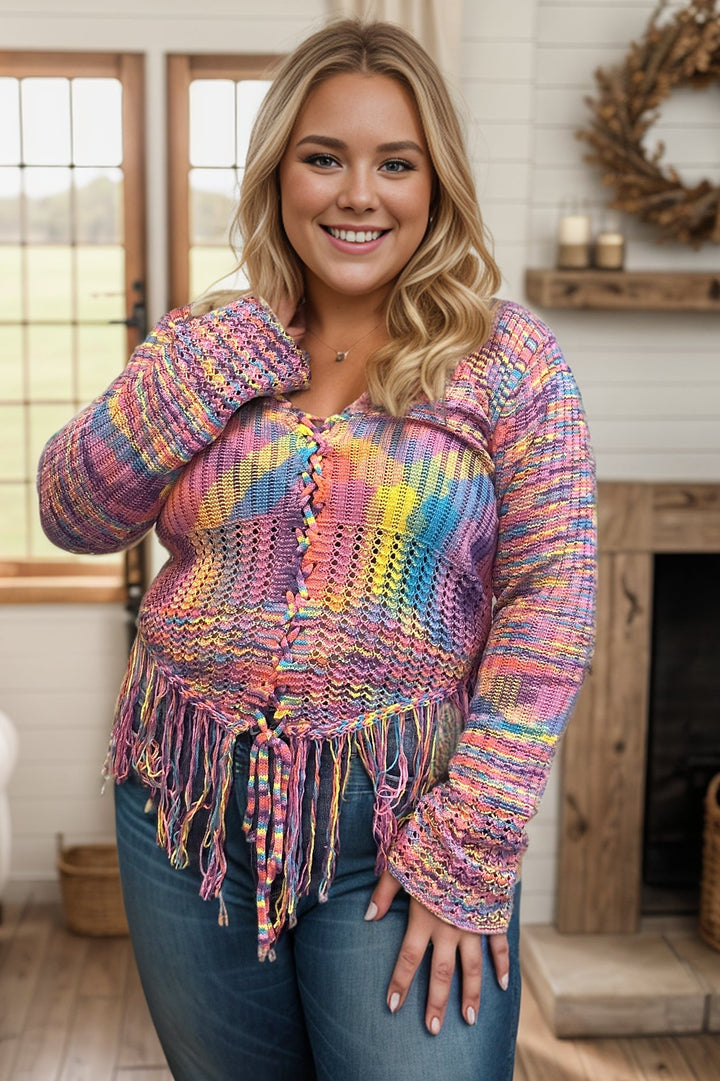 Fringed Beauty - Pullover