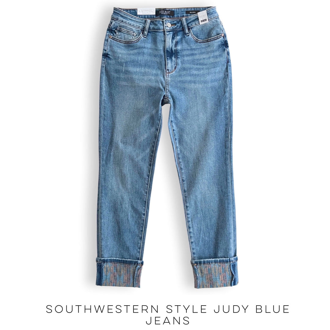 Southwestern Style Judy Blue Jeans