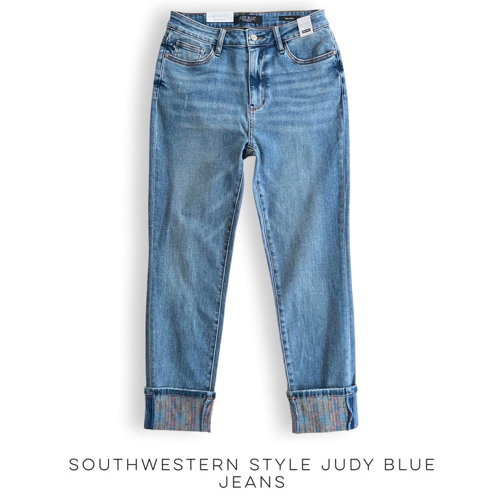 Southwestern Style Judy Blue Jeans