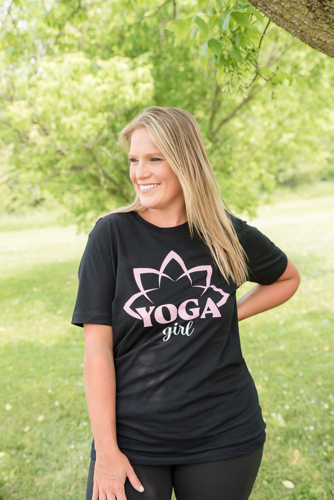 Yoga Girl Graphic Tee