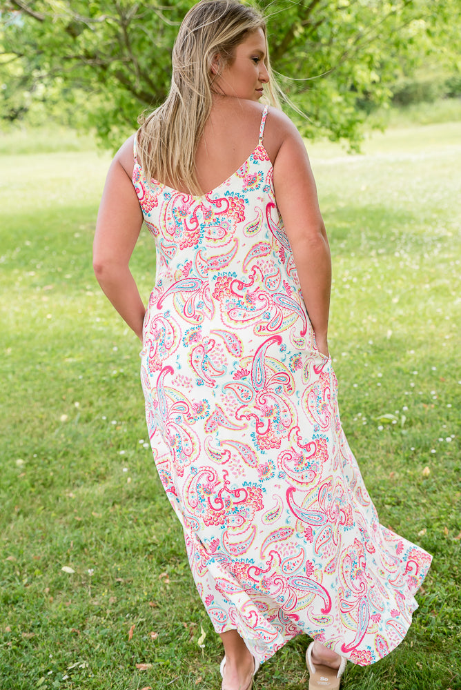 Paisley Paradise Maxi Dress