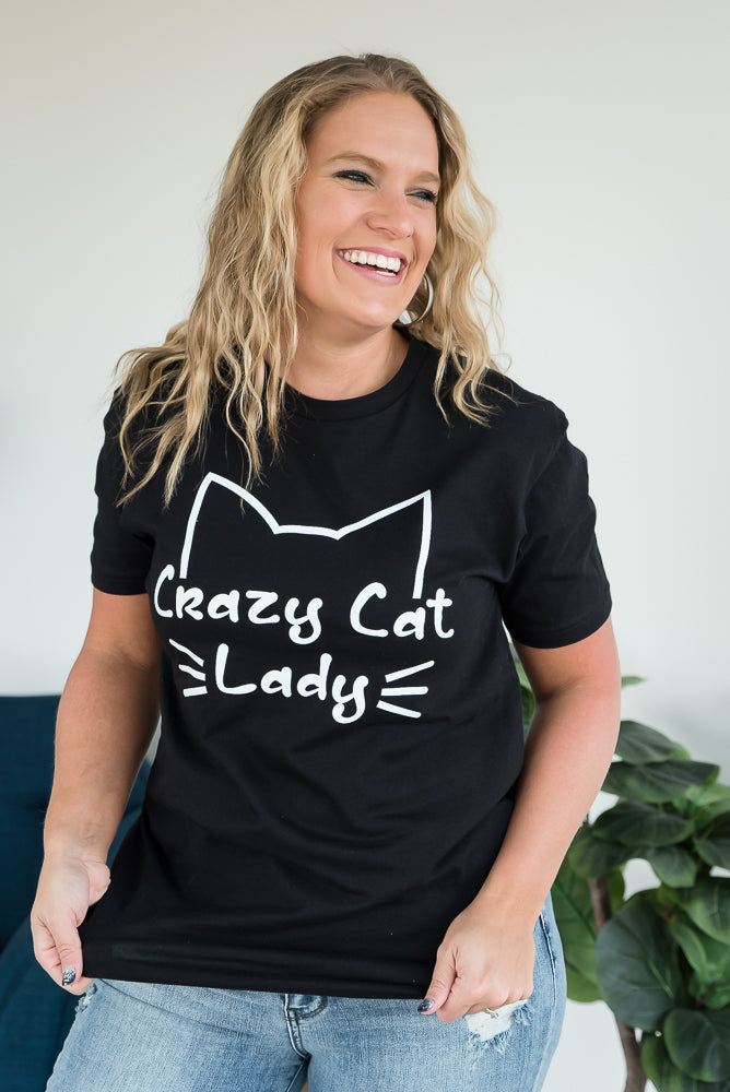 Crazy Cat Lady Graphic Tee
