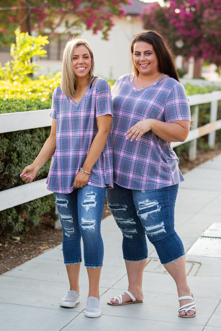 Country Club Plaid Short Sleeve