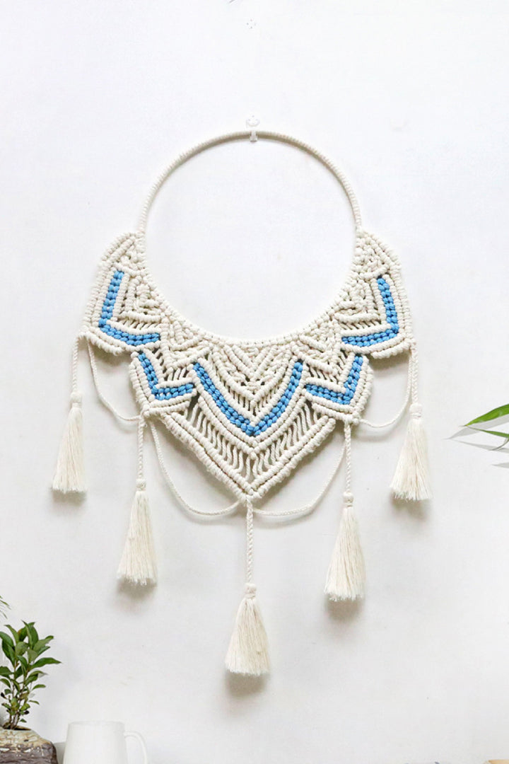 Macrame Wall Hanging with Tassel