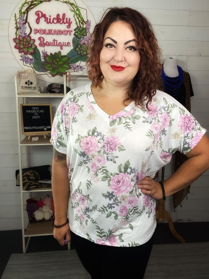 My Forever Floral Dolman