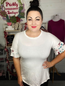 Confide In Me Ruffle Sleeve