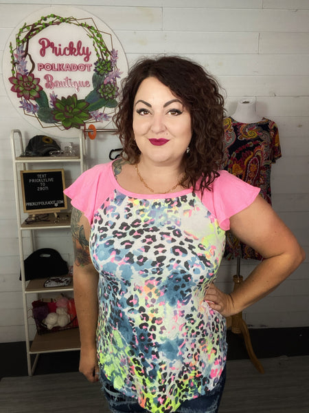 Summertime Flutter Sleeve Top