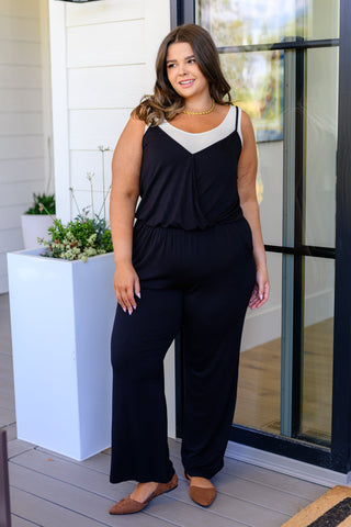 Completely Justified Jumpsuit in Black
