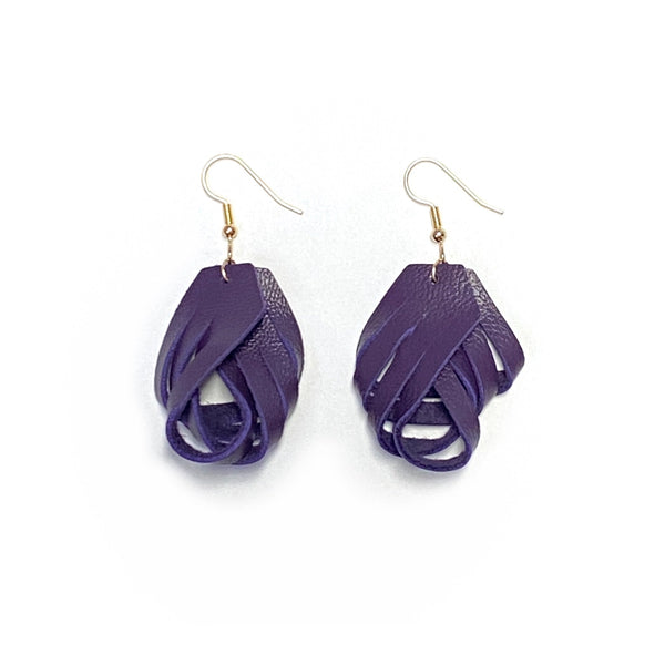 So Airy Earrings in Purple
