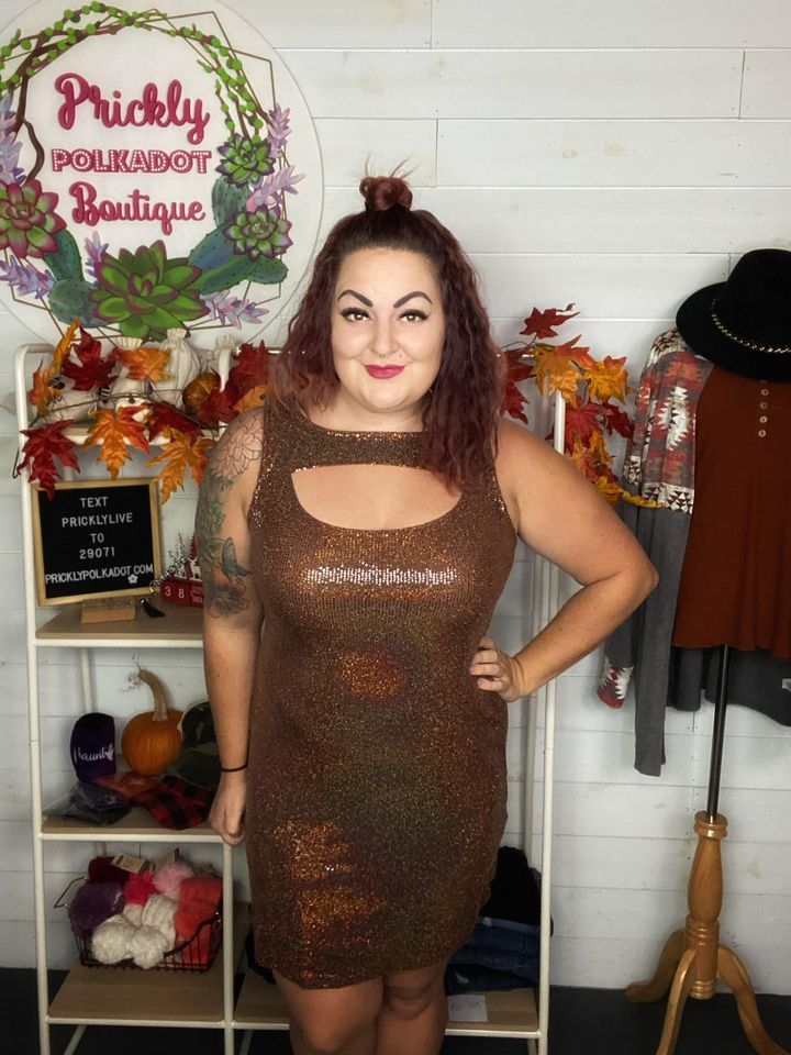 Dance With Me Sequin Dress