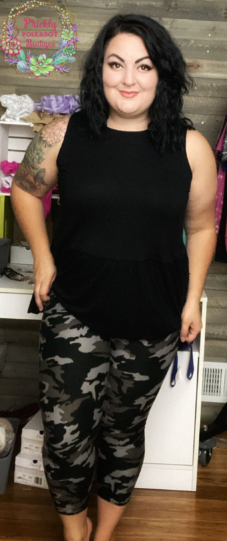 My Perfect Camo Capri Leggings