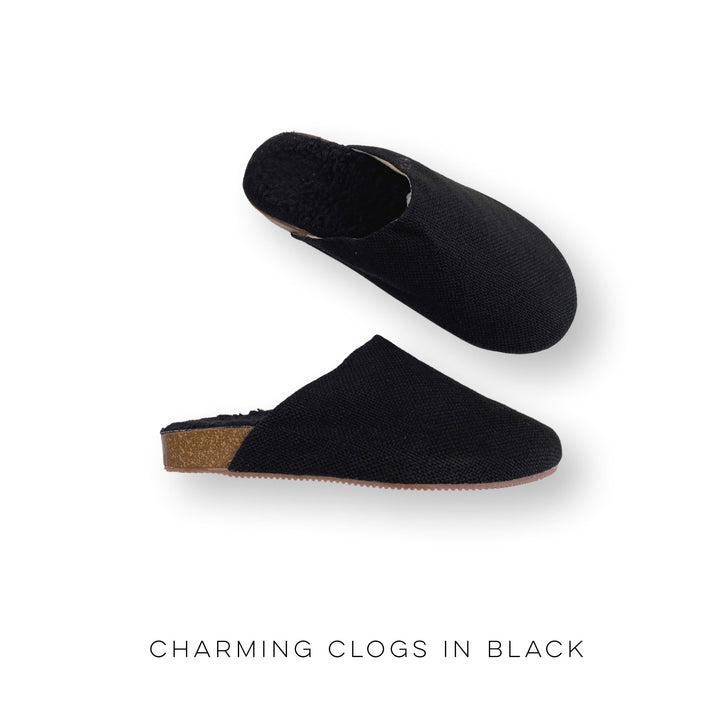 Charming Clogs in Black