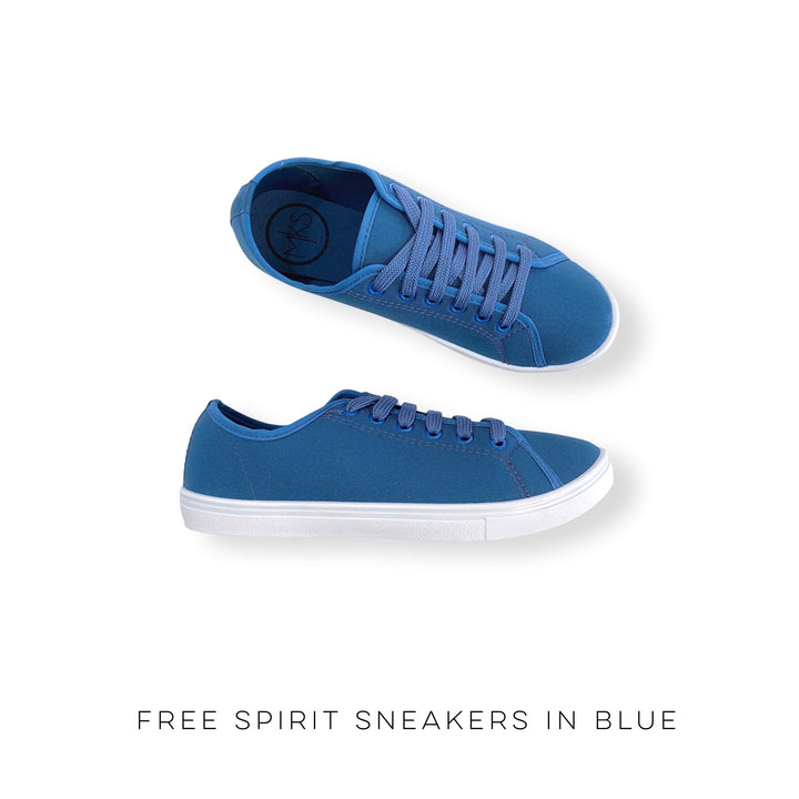 Free Spirit Sneakers in Blue