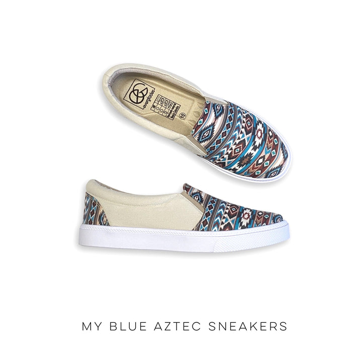 My Blue Arizona Sneakers
