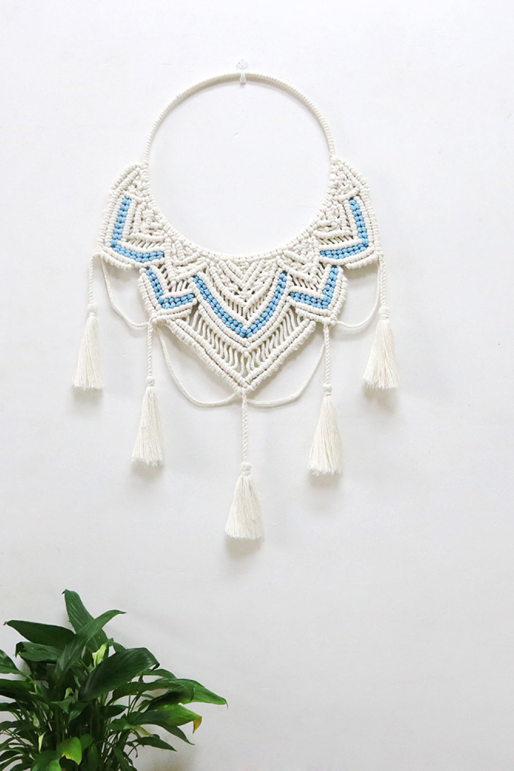 Macrame Wall Hanging with Tassel